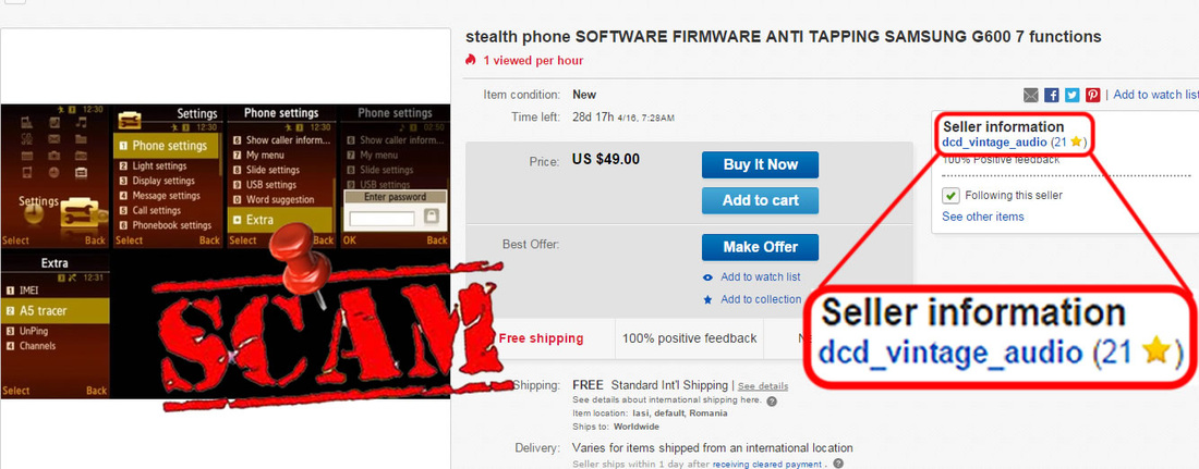 stealth phone firmware 7 functions