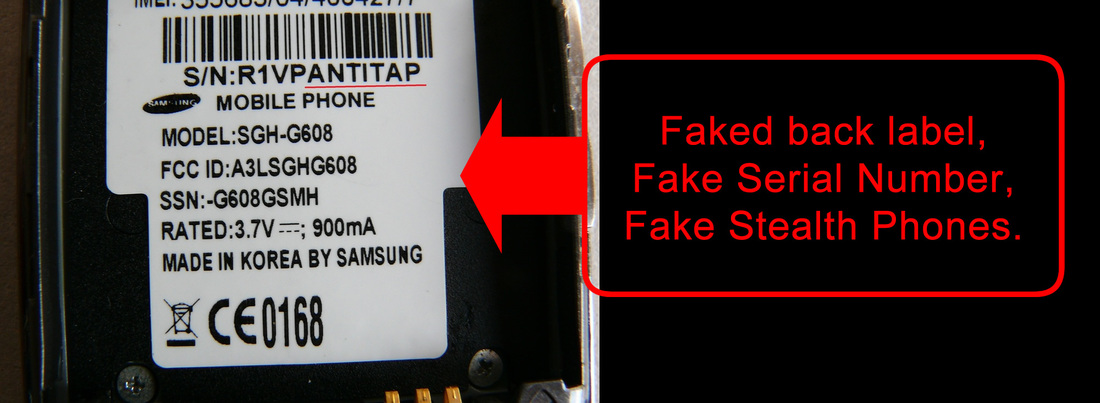 fake stealth phone on antitap.com